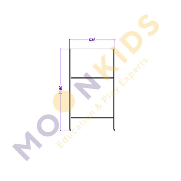 Secondary Class Room – Reading Desk 02