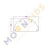 Secondary Class Room – Semi Circle Adjustable Age Multi Table 01