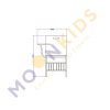 Secondary Class Room – Tablet Arm Chair 04