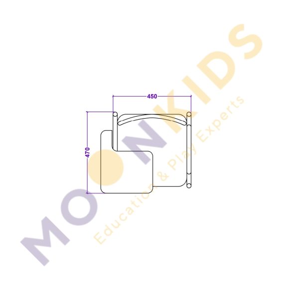 Secondary Class Room – Tablet Arm Chair 05