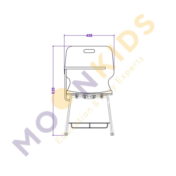 Secondary Class Room – Tablet Arm Chair 06