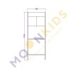 Secondary Class Room – Upper Cabinet Reading Desk