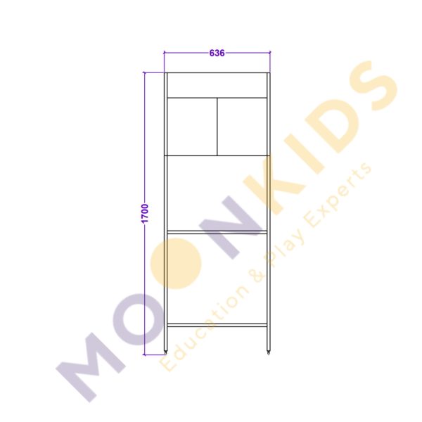 Secondary Class Room – Upper Cabinet Reading Desk