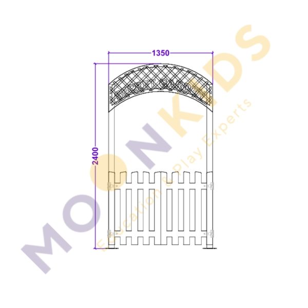 Secret Garden Gate Arch