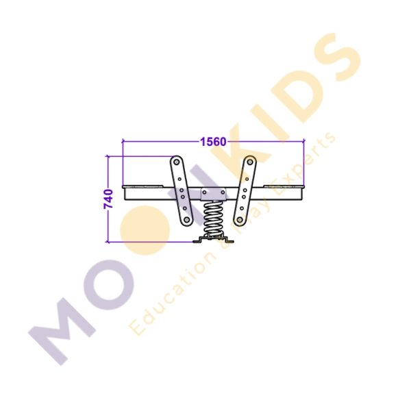 Seesaw on Springs