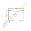 Small 3 Curved Shelf Unit