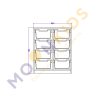 Small 8 Tray Unit