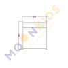 Small Mobile Shelving Unit