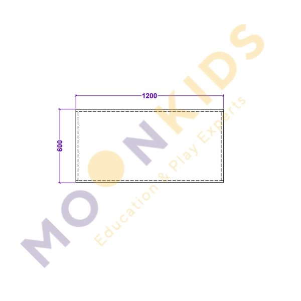 Small Storage Box With Slow Closing Hinges