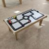 Table With Road Sticker