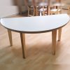 Large Semi Circle Table
