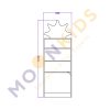 Tall Book Shelf Unit