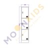 Three-Door locker