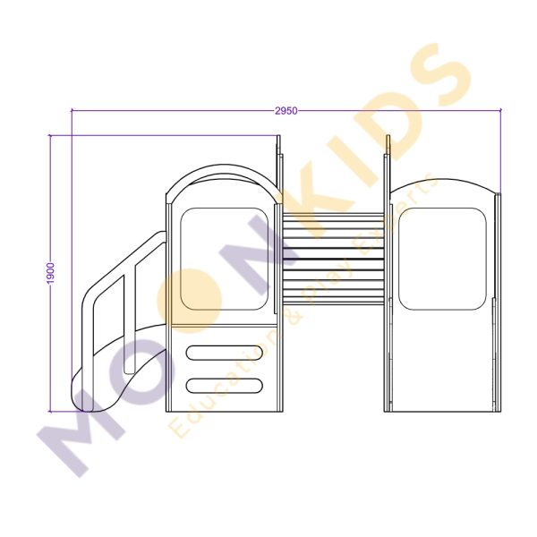 Toddler Tunnel Play Frame