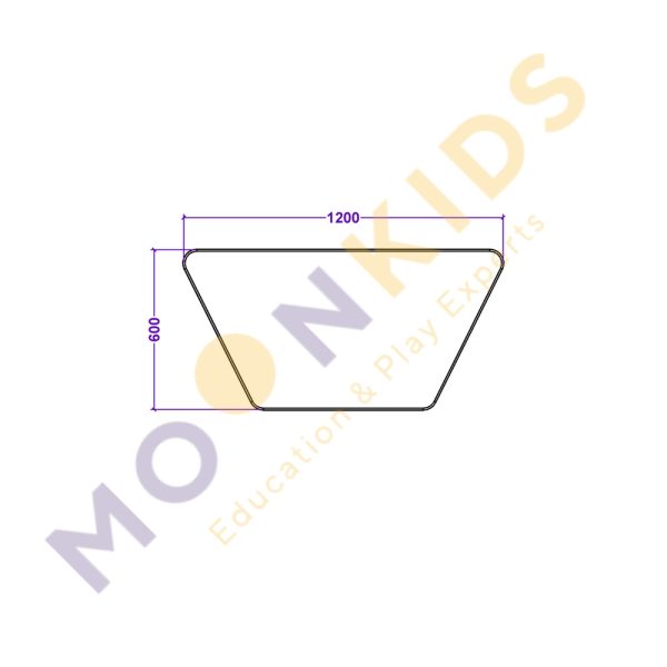 Trapezoid Table