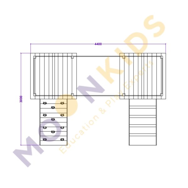Tree House Adventure Climbing Frame