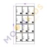 Twelve-Door locker