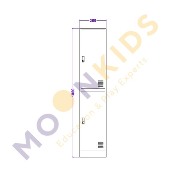 Two-Door locker