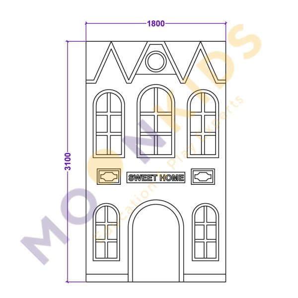 Two Storey Sweet Home Playhouse