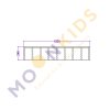 Wall Mounted Nappy Storage Shelf