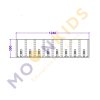 Wall Pegs With 8 Pockets