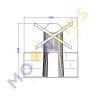 Windmill with Shelves