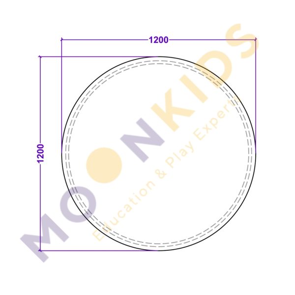 Wooden Round Stage