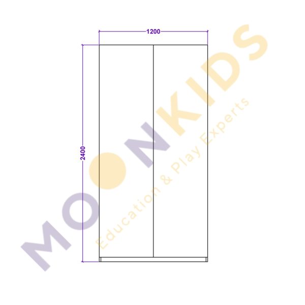 XL Cupboard With Chalkboard Panels