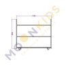 XL  Mobile Shelving Unit