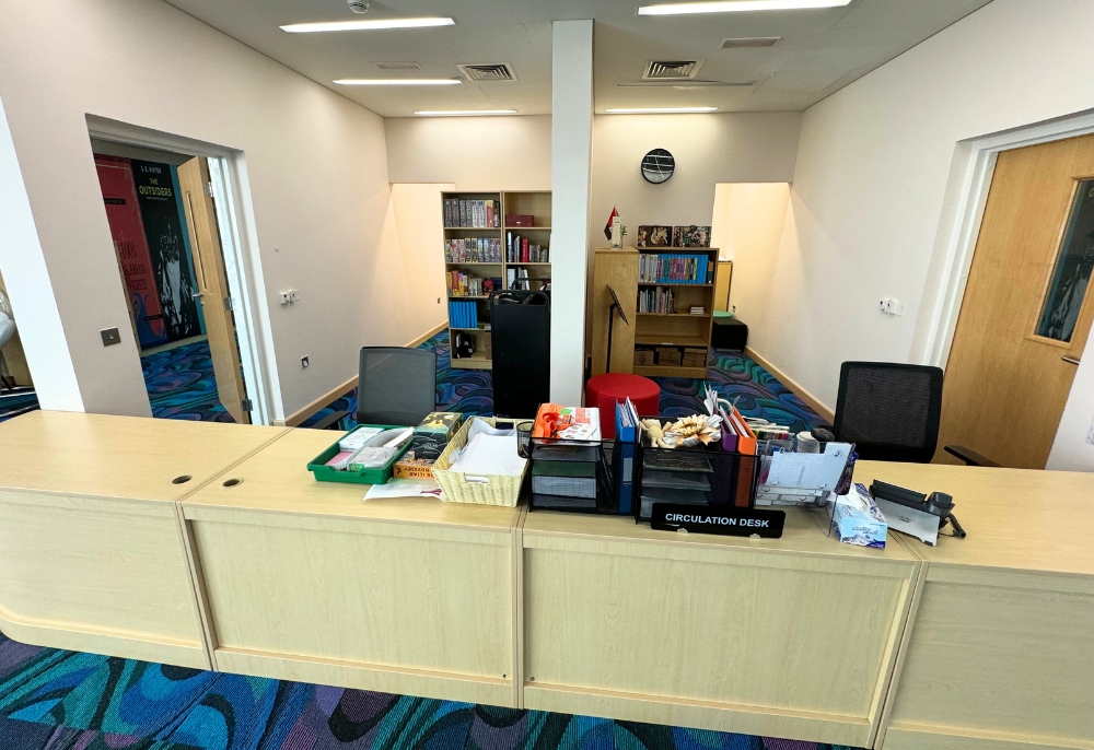 Yas American Academy – Library Design & Installation