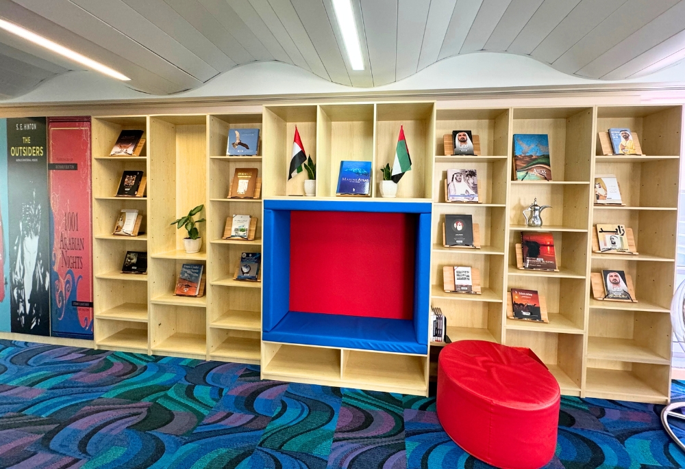 Yas American Academy – Library Design & Installation
