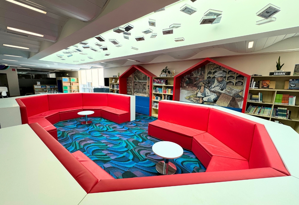 Yas American Academy – Library Design & Installation