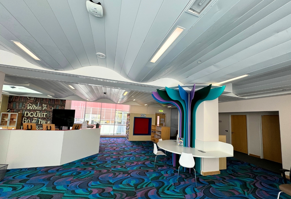 Yas American Academy – Library Design & Installation