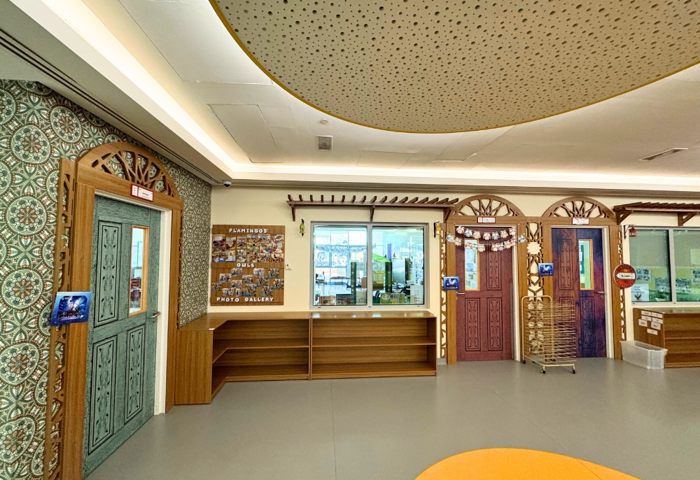 Yas American Academy – Kindergarten Indoor Play Area Design & Installation