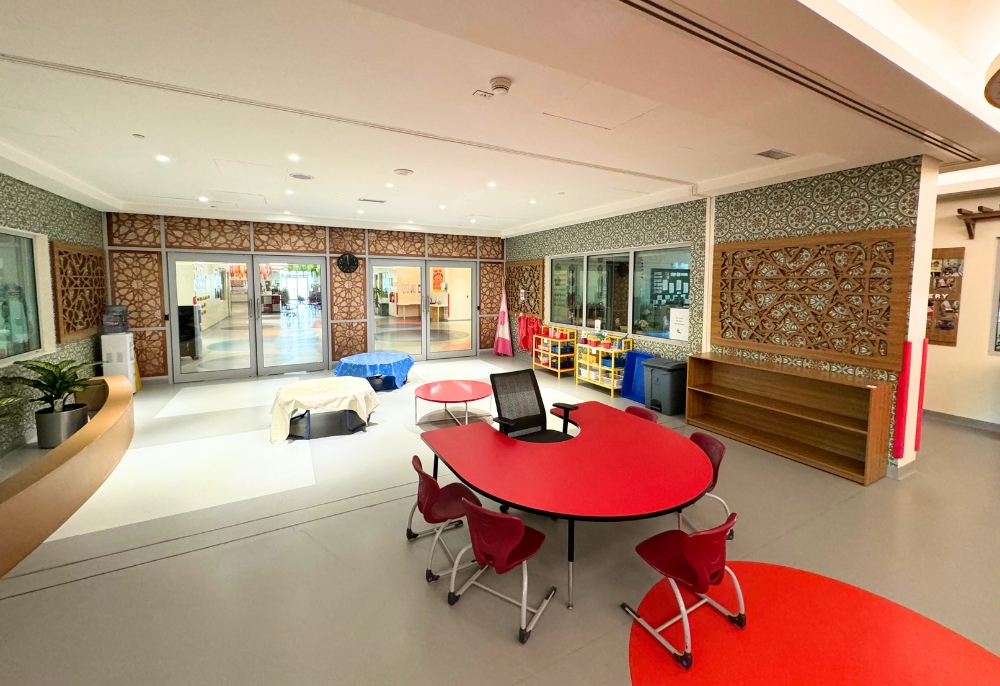 Yas American Academy – Kindergarten Indoor Play Area Design & Installation