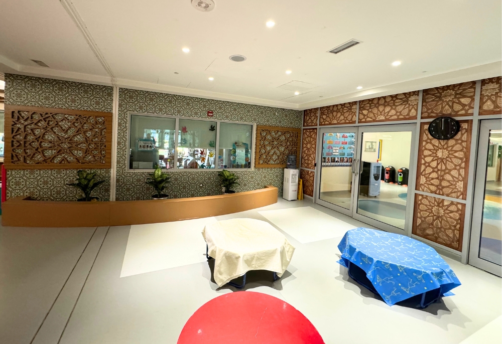 Yas American Academy – Kindergarten Indoor Play Area Design & Installation