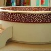 Mashrabiya Reception Desk With Steps