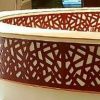 Mashrabiya Reception Desk With Steps