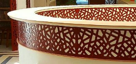 Moon Kids Attractive Reception Desk with Steps