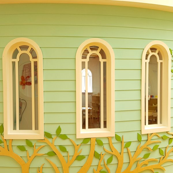 moon kids bespoke arch window