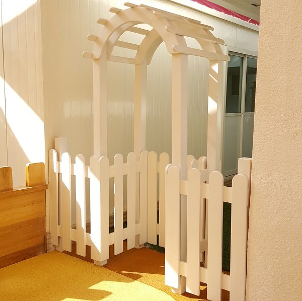 Garden Fence & Gate Arch