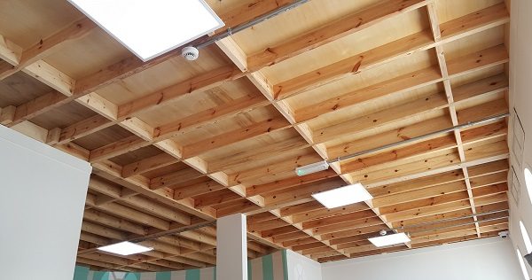 moon kids bespoke timber joist ceiling 1