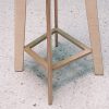 High Stool with Backrest