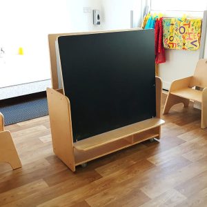 Moon Kids Double Sided Art Easel