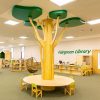 Moon Kids Green Leaf Tree with Table