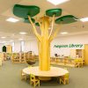 Moon Kids Green Leaf Tree with Table