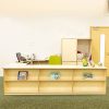 Moon Kids Bespoke Reception Desk With Shelving