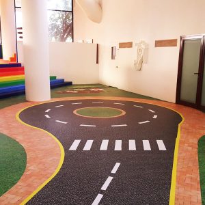 Moon Kids Floor Sticker - Road