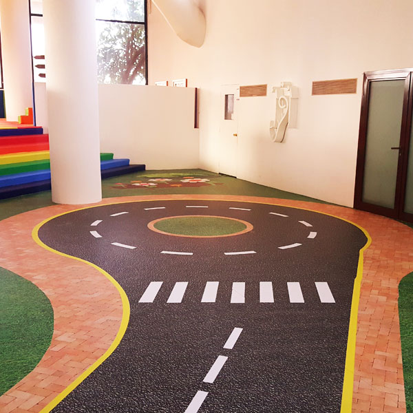 Moon Kids Floor Sticker - Road