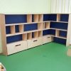 L-shaped Multi Cell Shelf Unit